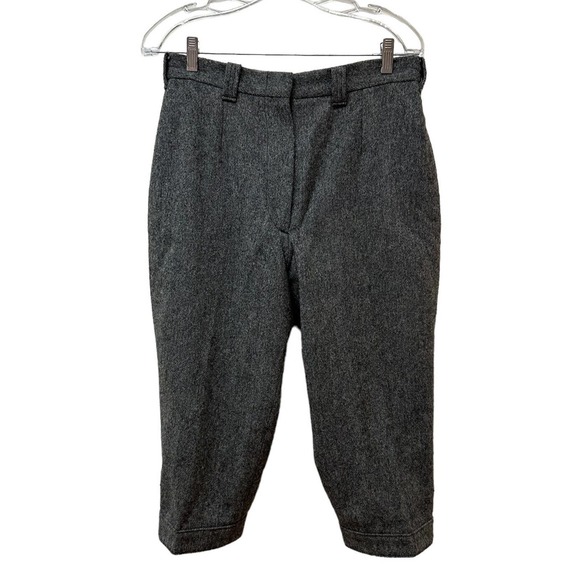 Vintage Woolrich Teton Wool Blend Breeches Jodhpurs Capri Trousers Gray Size‎ 14 - Picture 1 of 9